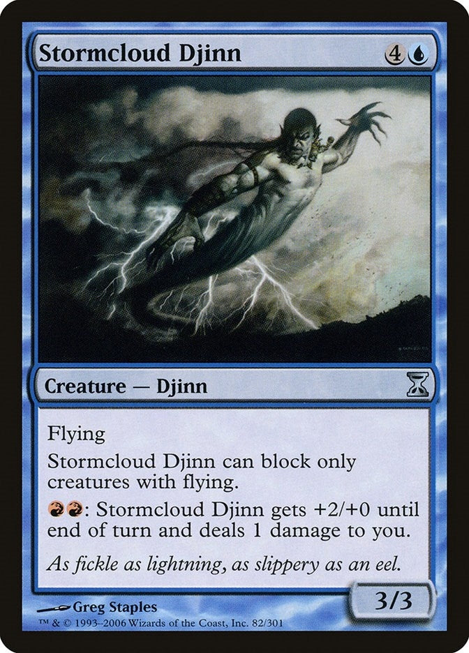 Image for Stormcloud Djinn (82) [Time Spiral] - Magic: The Gathering