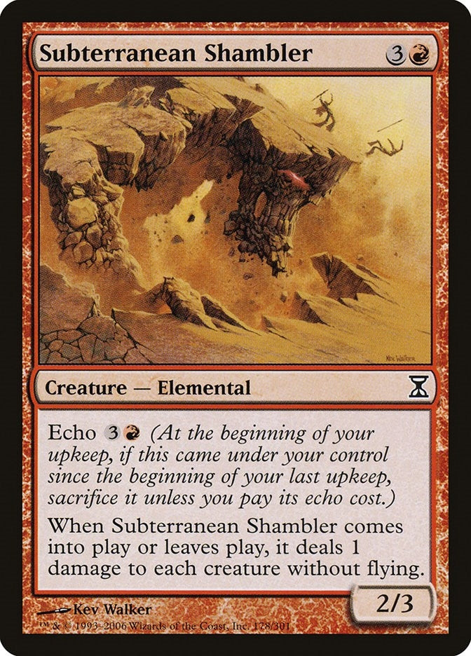 Image for Subterranean Shambler (178) [Time Spiral] - Magic: The Gathering