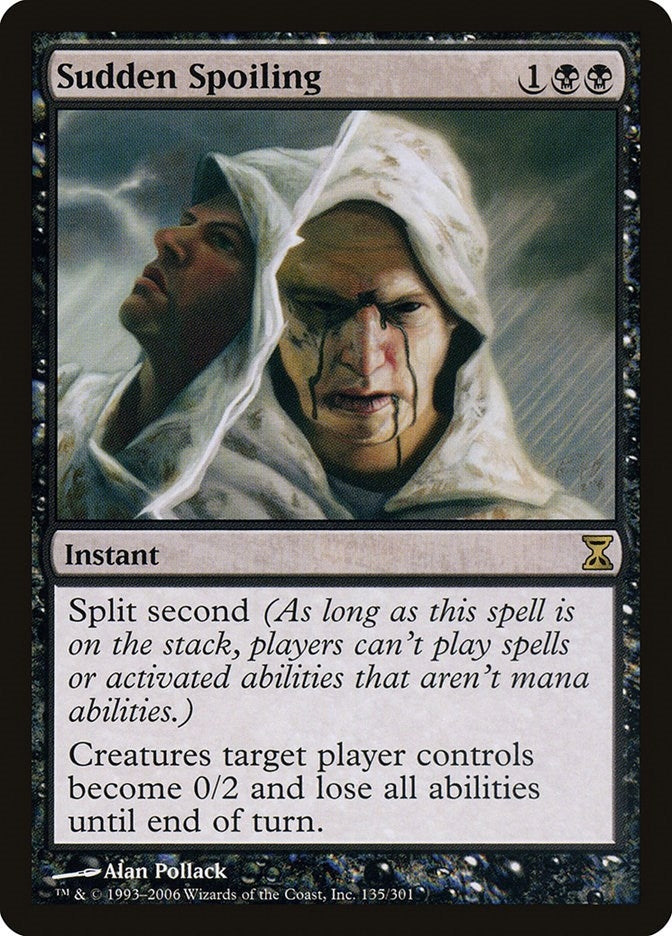 Image for Sudden Spoiling (135) [Time Spiral] - Magic: The Gathering