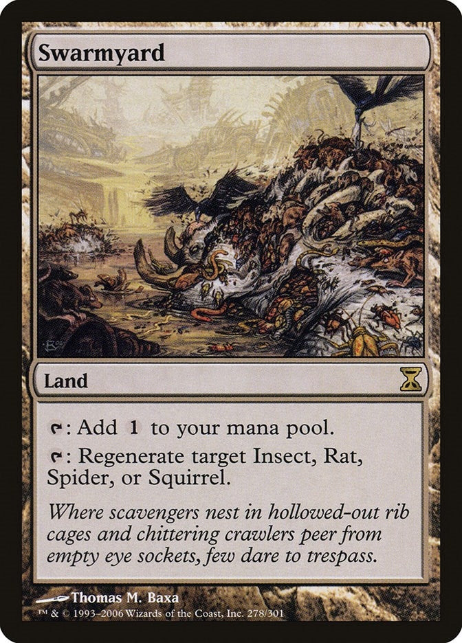 Image for Swarmyard (278) [Time Spiral] - Magic: The Gathering