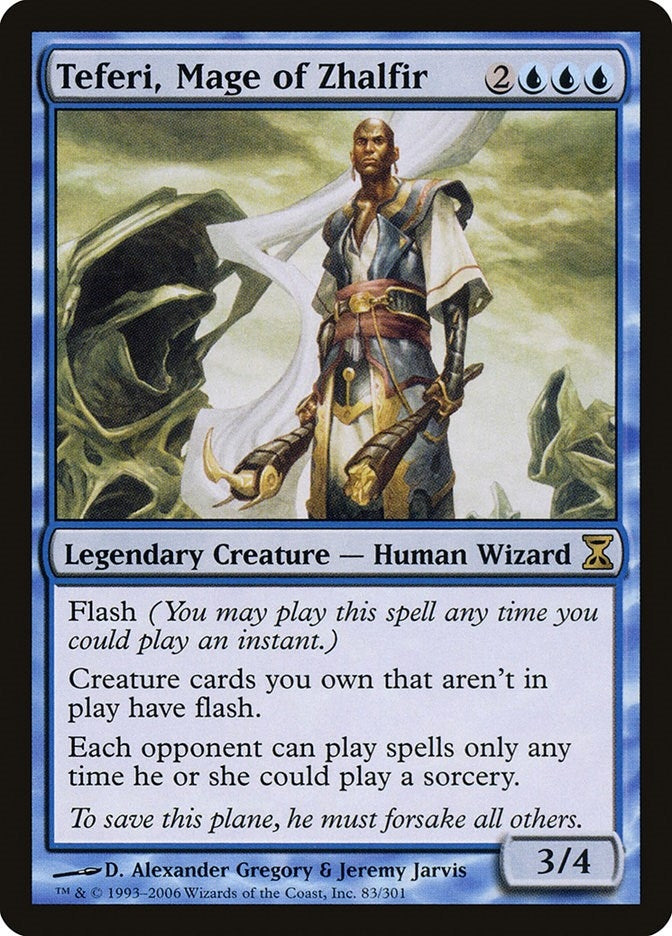 Image for Teferi, Mage of Zhalfir (83) [Time Spiral] - Magic: The Gathering