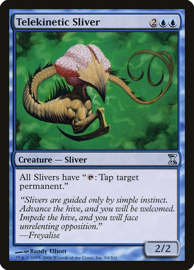 Image for Telekinetic Sliver (84) [Time Spiral] - Magic: The Gathering