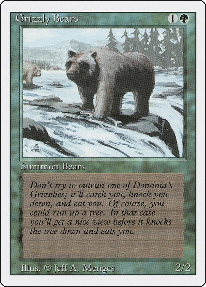 Image for Grizzly Bears [Revised Edition] - Magic: The Gathering