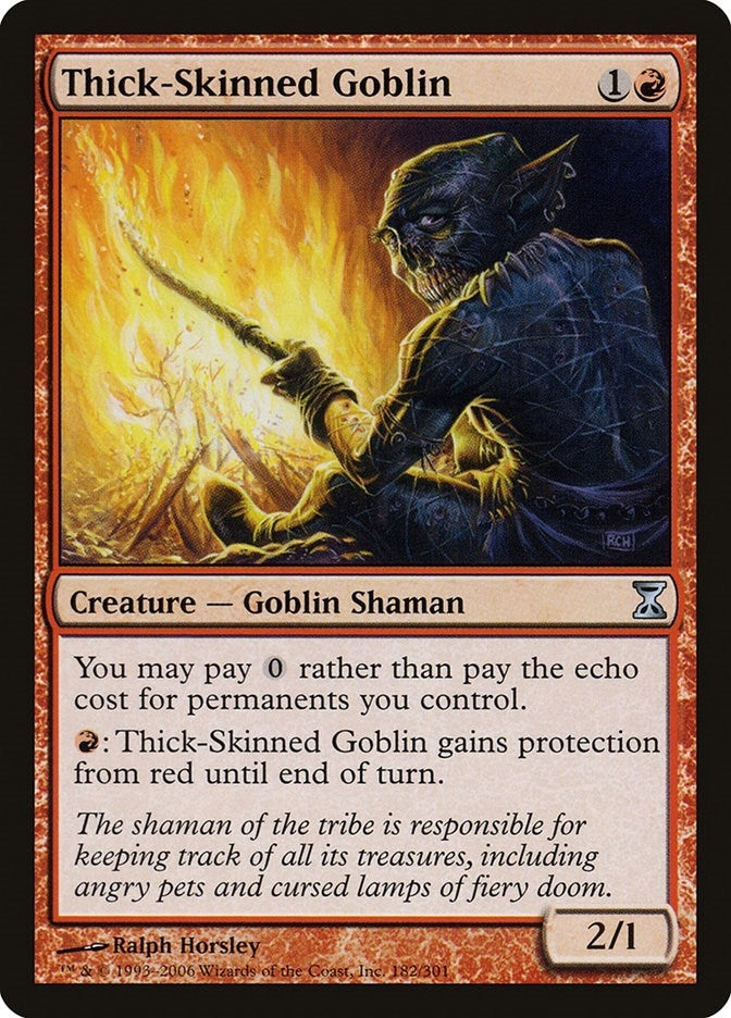 Image for Thick-Skinned Goblin (182) [Time Spiral] - Magic: The Gathering