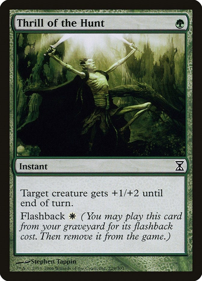 Image for Thrill of the Hunt (229) [Time Spiral] - Magic: The Gathering