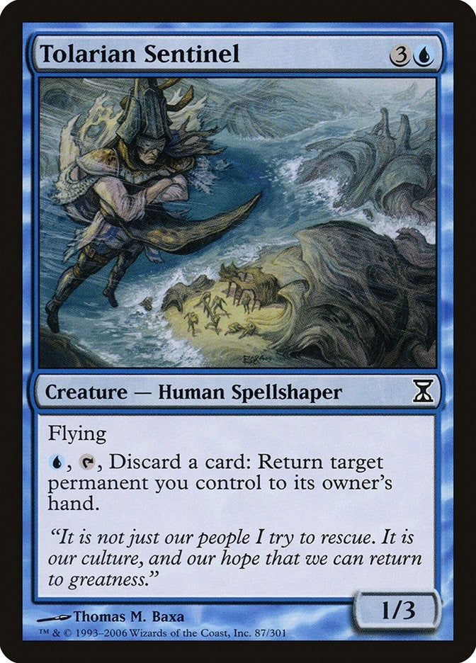 Image for Tolarian Sentinel (87) [Time Spiral] - Magic: The Gathering