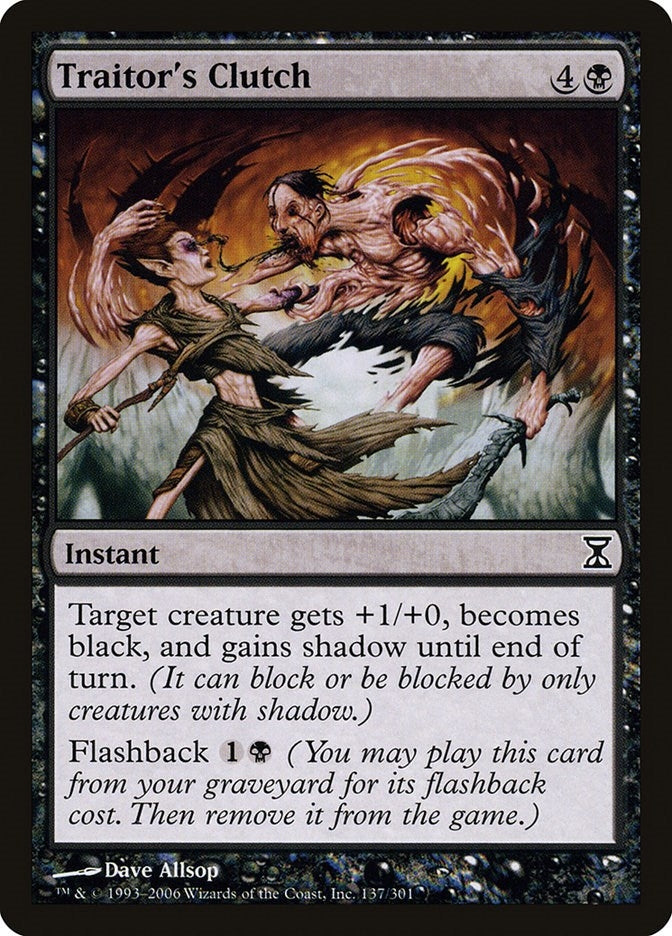 Image for Traitor's Clutch (137) [Time Spiral] - Magic: The Gathering