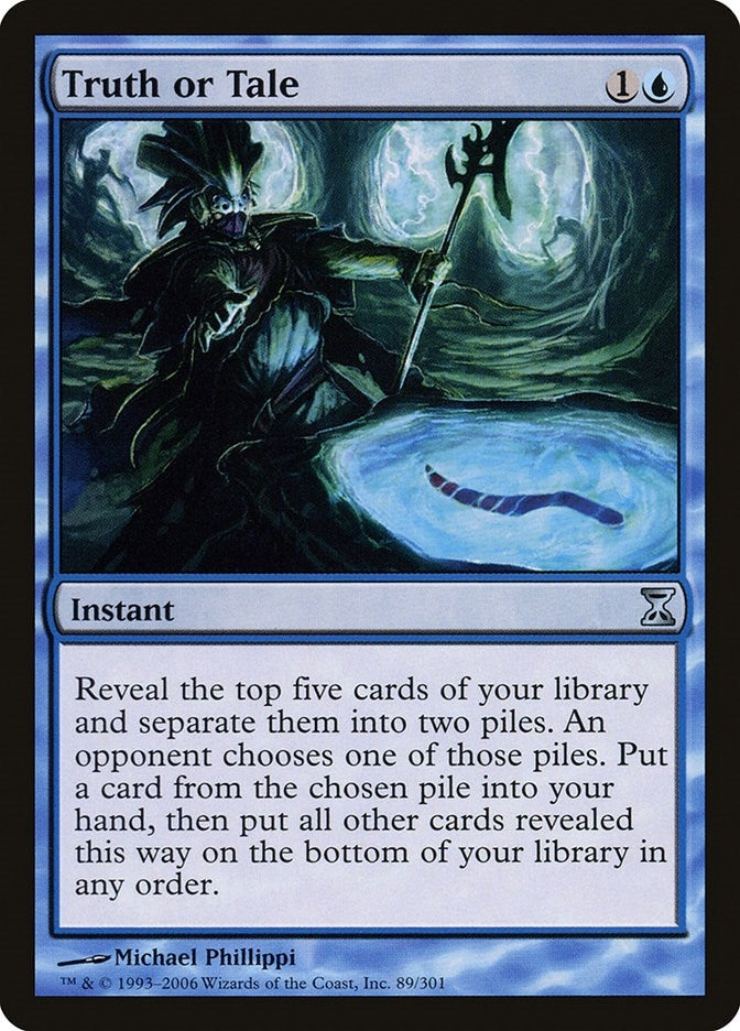 Image for Truth or Tale (89) [Time Spiral] - Magic: The Gathering