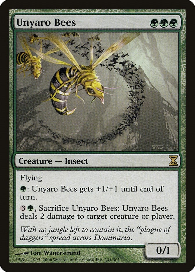 Image for Unyaro Bees (231) [Time Spiral] - Magic: The Gathering