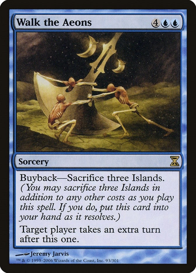 Image for Walk the Aeons (93) [Time Spiral] - Magic: The Gathering