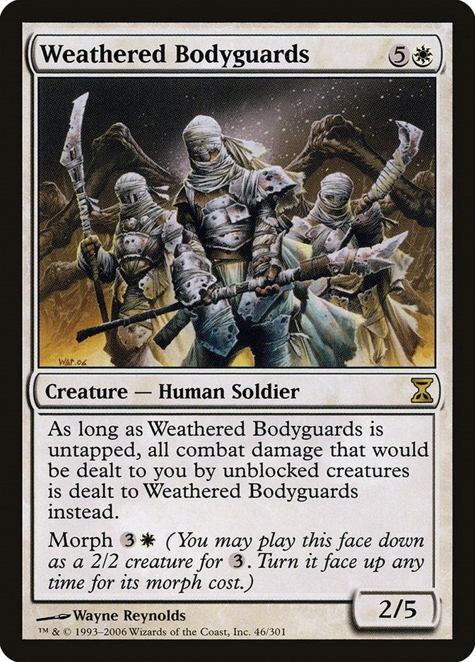 Image for Weathered Bodyguards (46) [Time Spiral] - Magic: The Gathering