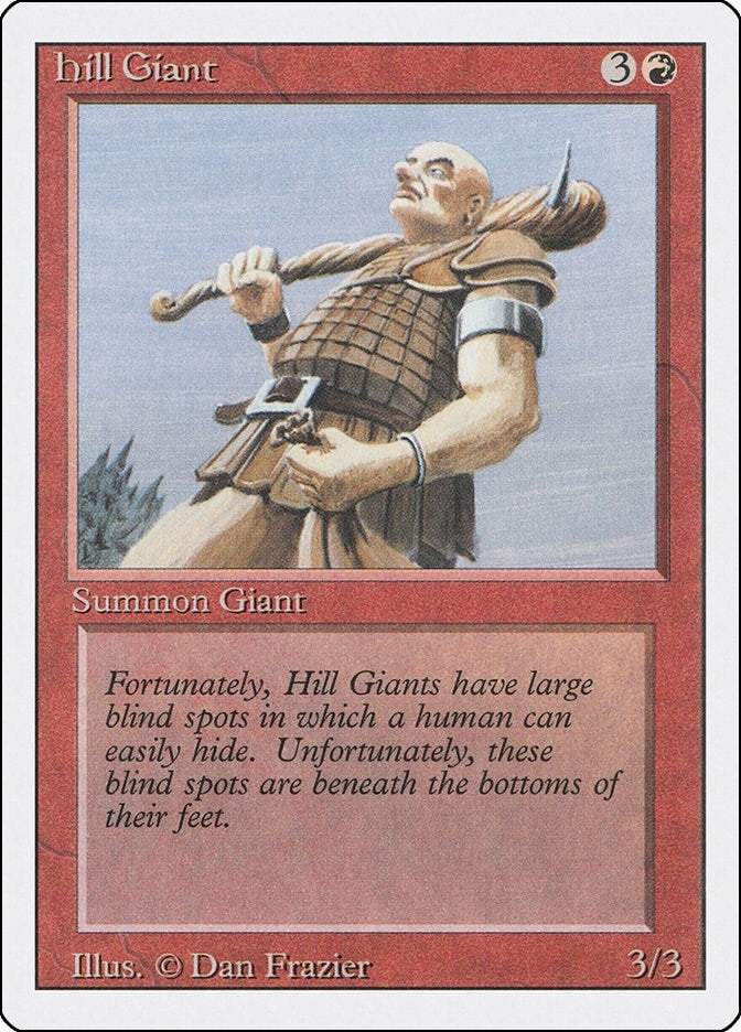 Image for Hill Giant [Revised Edition] - Magic: The Gathering