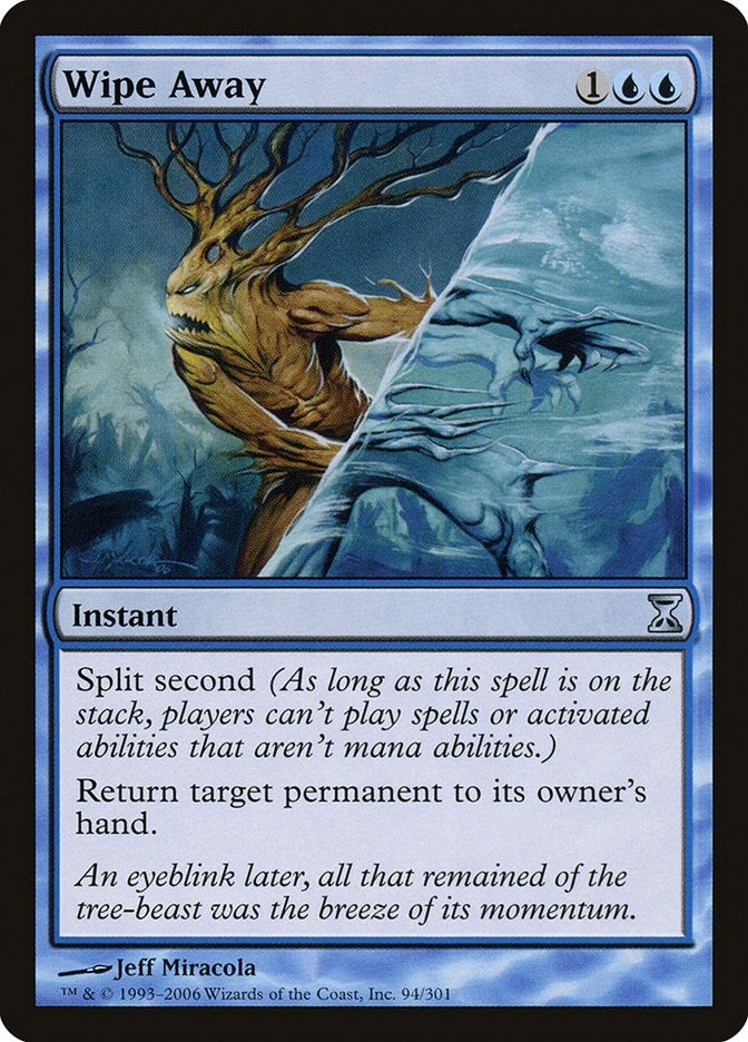 Image for Wipe Away (94) [Time Spiral] - Magic: The Gathering