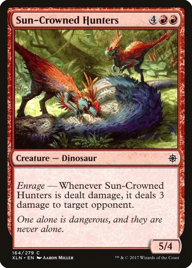 Image for Sun-Crowned Hunters (164) [Ixalan] - Magic: The Gathering