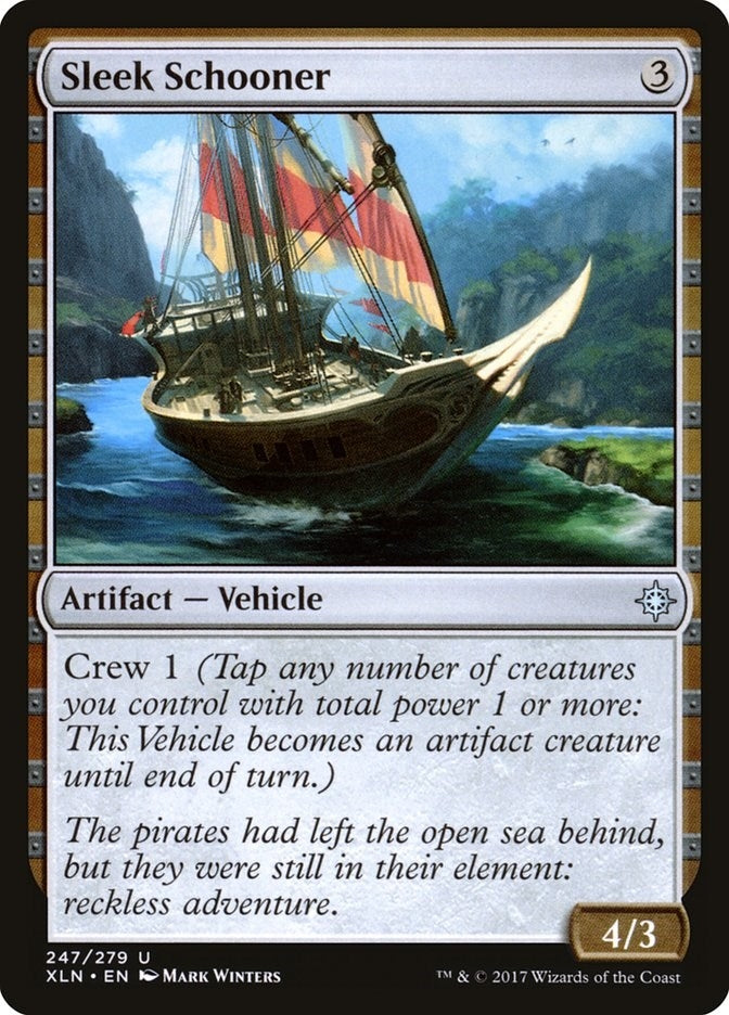 Image for Sleek Schooner (247) [Ixalan] - Magic: The Gathering