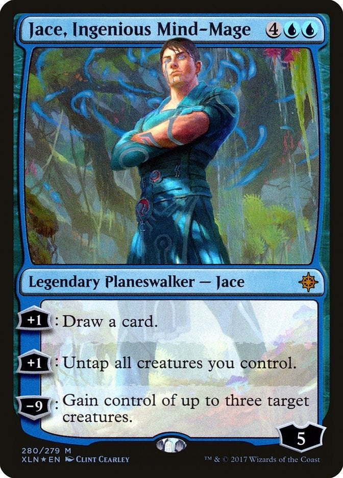 Image for Jace, Ingenious Mind-Mage (280) [Ixalan] - Magic: The Gathering