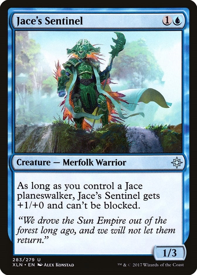 Image for Jace's Sentinel (283) [Ixalan] - Magic: The Gathering