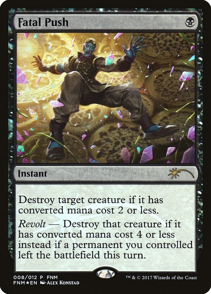 Image for Fatal Push (8) [FNM Promos] - Magic: The Gathering