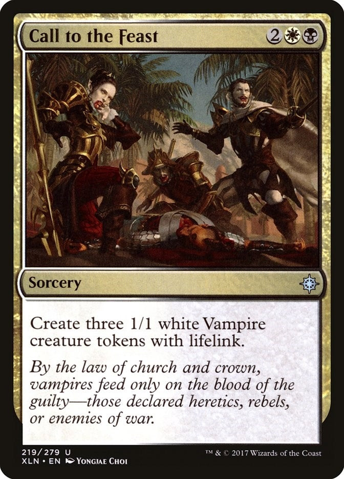 Image for Call to the Feast (219) [Ixalan] - Magic: The Gathering