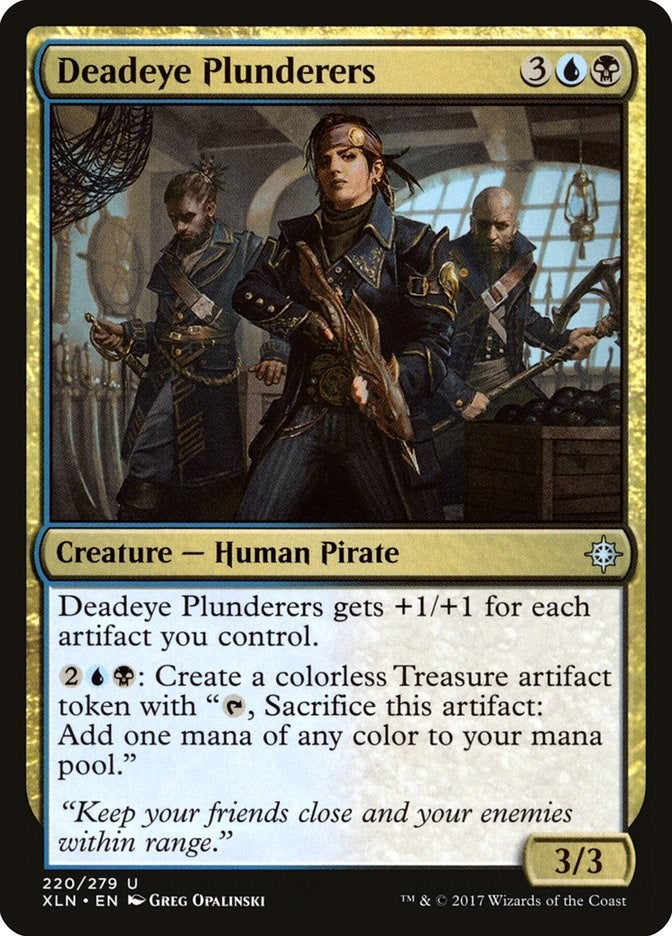 Image for Deadeye Plunderers (220) [Ixalan] - Magic: The Gathering