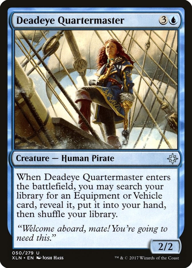 Image for Deadeye Quartermaster (50) [Ixalan] - Magic: The Gathering