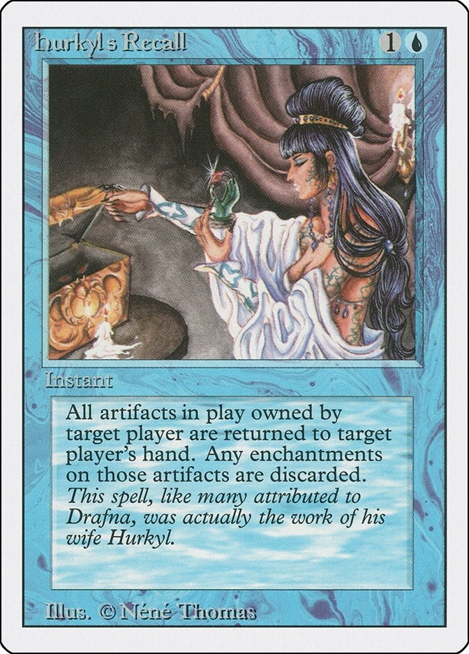 Image for Hurkyl's Recall [Revised Edition] - Magic: The Gathering
