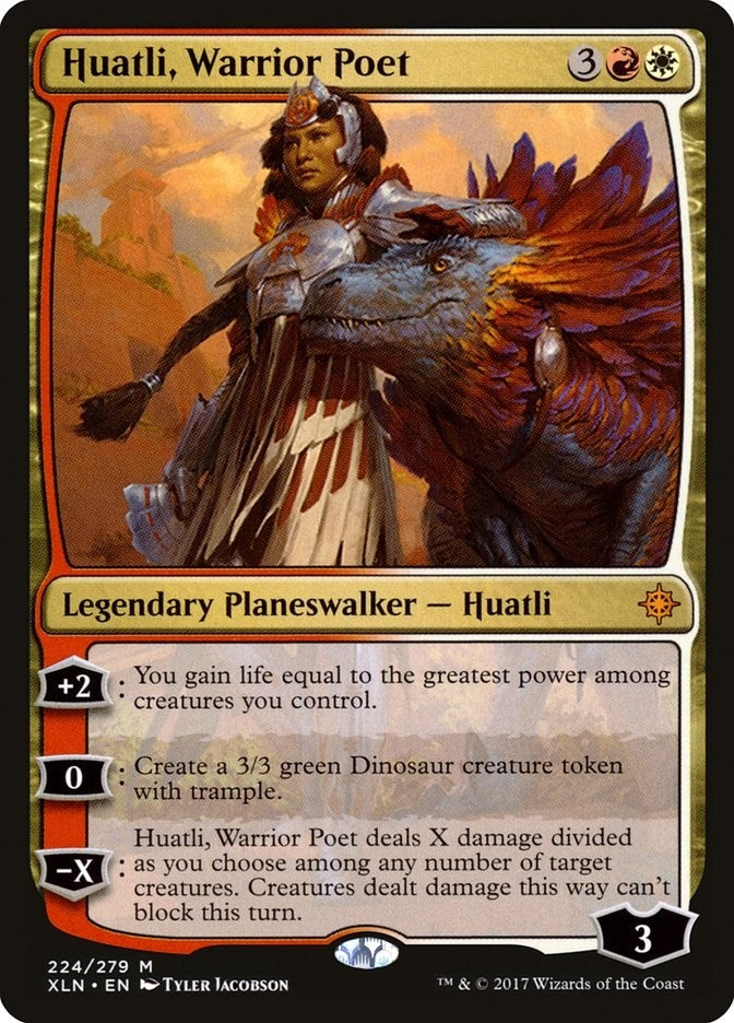 Image for Huatli, Warrior Poet (224) [Ixalan] - Magic: The Gathering