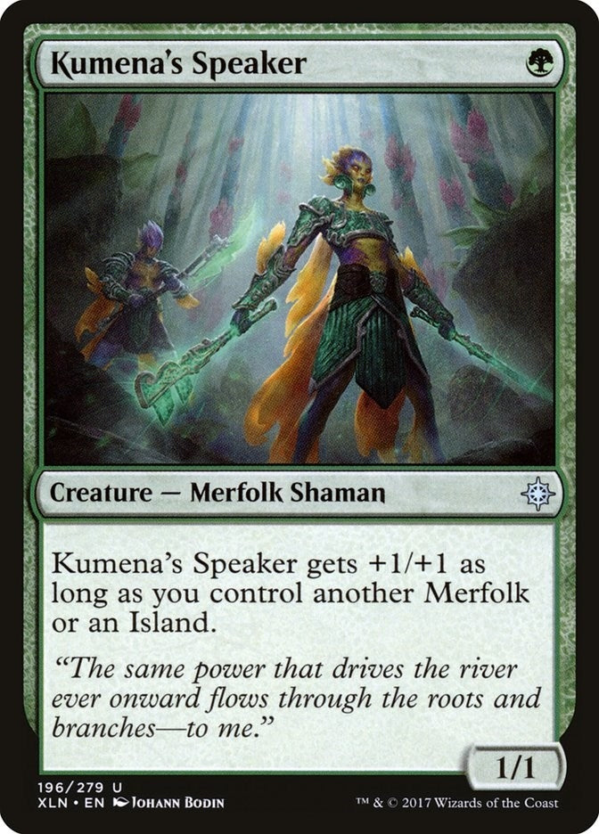 Image for Kumena's Speaker (196) [Ixalan] - Magic: The Gathering