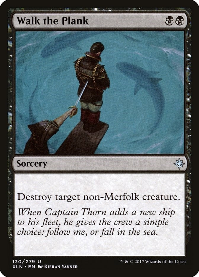 Image for Walk the Plank (130) [Ixalan] - Magic: The Gathering
