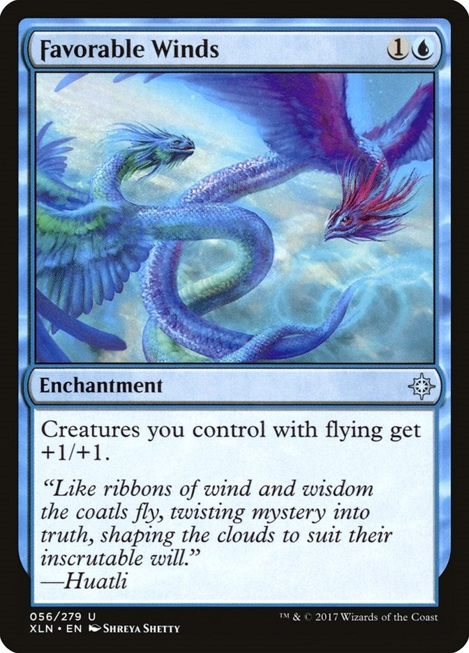 Image for Favorable Winds (56) [Ixalan] - Magic: The Gathering