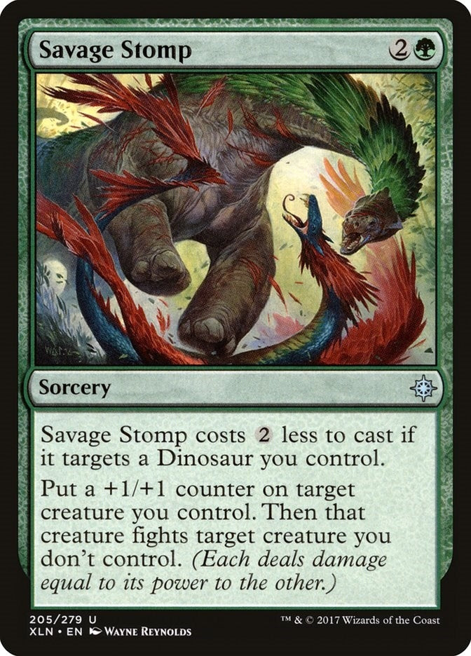 Image for Savage Stomp (205) [Ixalan] - Magic: The Gathering
