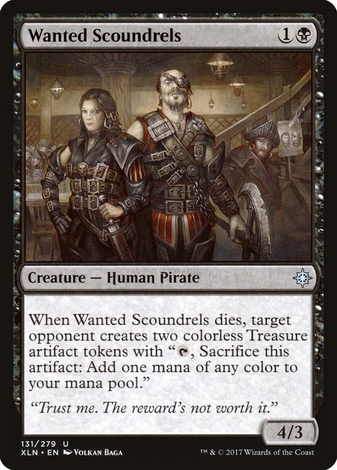 Image for Wanted Scoundrels (131) [Ixalan] - Magic: The Gathering