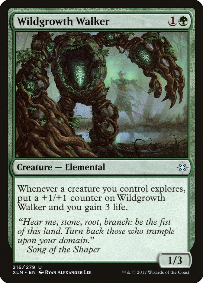 Image for Wildgrowth Walker (216) [Ixalan] - Magic: The Gathering