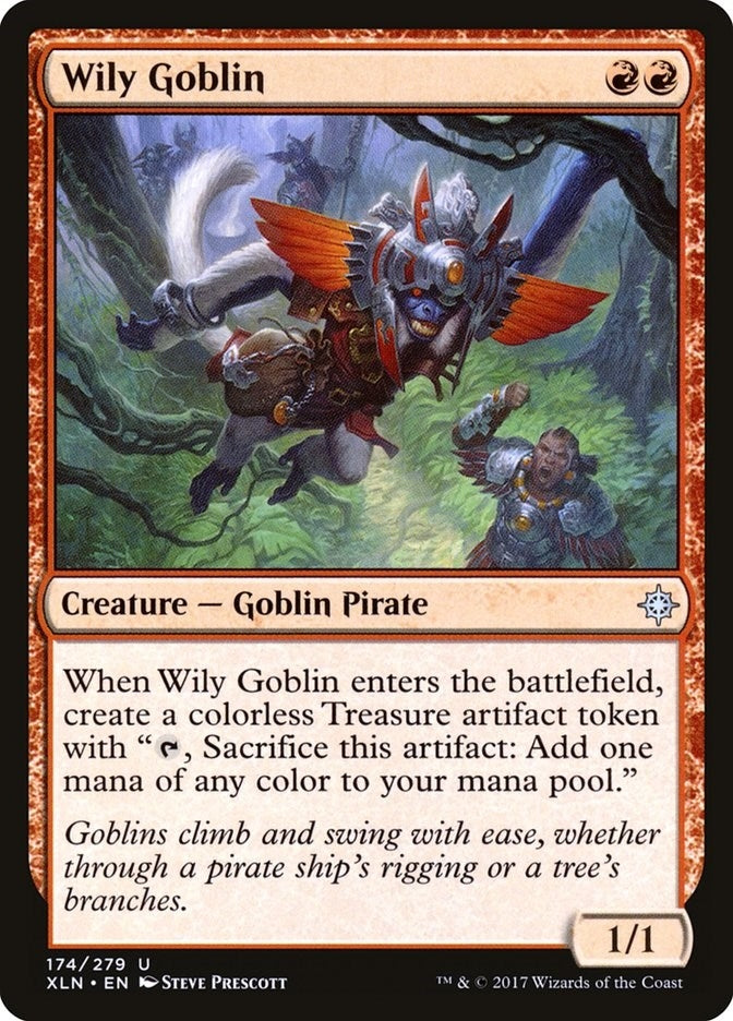 Image for Wily Goblin (174) [Ixalan] - Magic: The Gathering