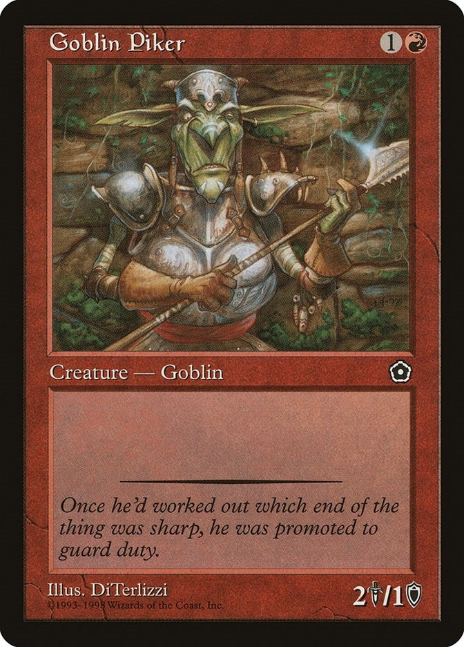 Image for Goblin Piker [Portal Second Age] - Magic: The Gathering