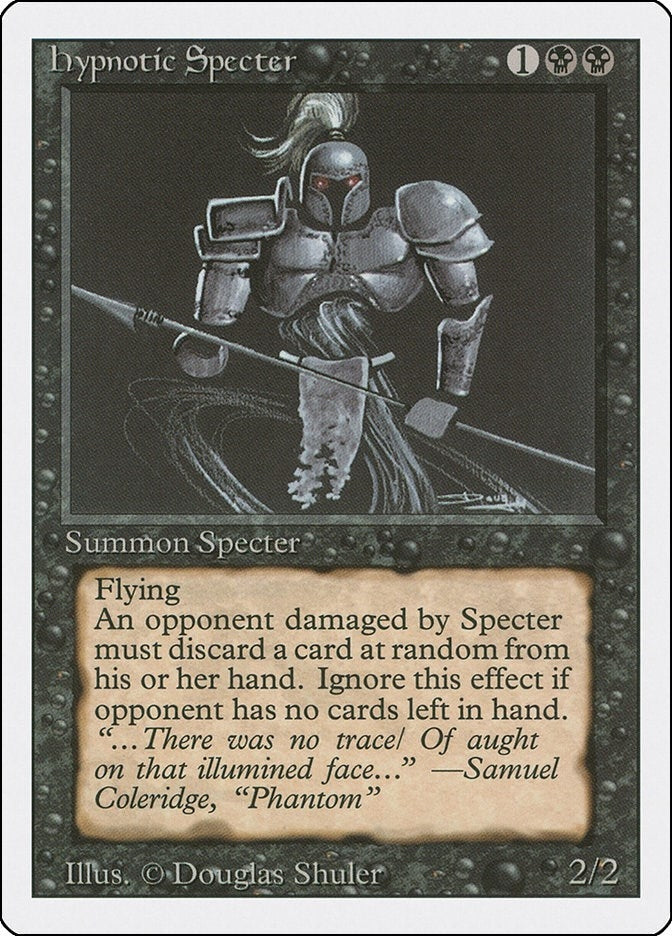 Image for Hypnotic Specter [Revised Edition] - Magic: The Gathering