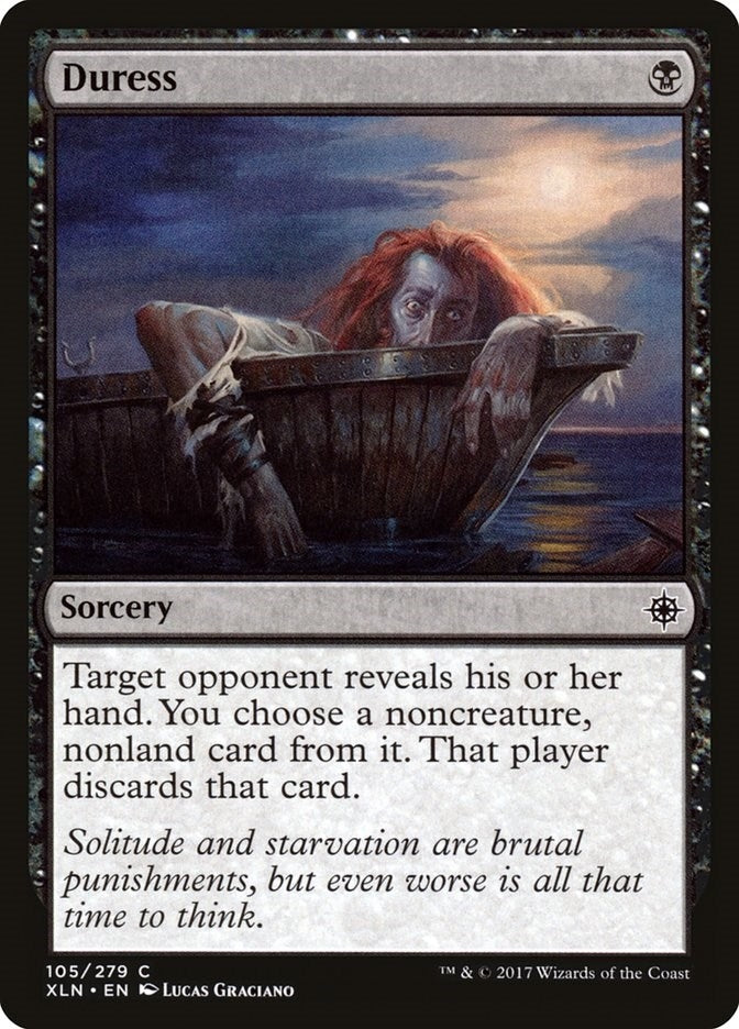 Image for Duress (105) [Ixalan] - Magic: The Gathering