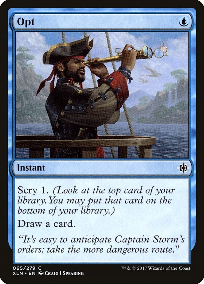 Image for Opt (65) [Ixalan] - Magic: The Gathering