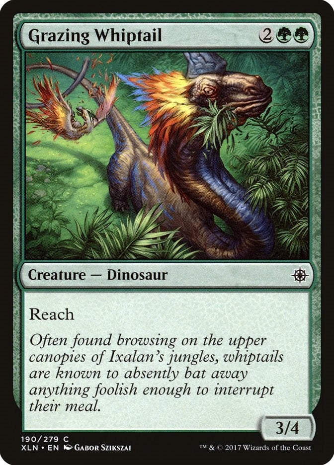 Image for Grazing Whiptail (190) [Ixalan] - Magic: The Gathering