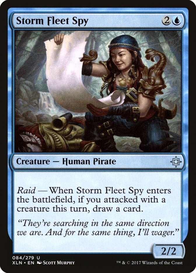Image for Storm Fleet Spy (84) [Ixalan] - Magic: The Gathering