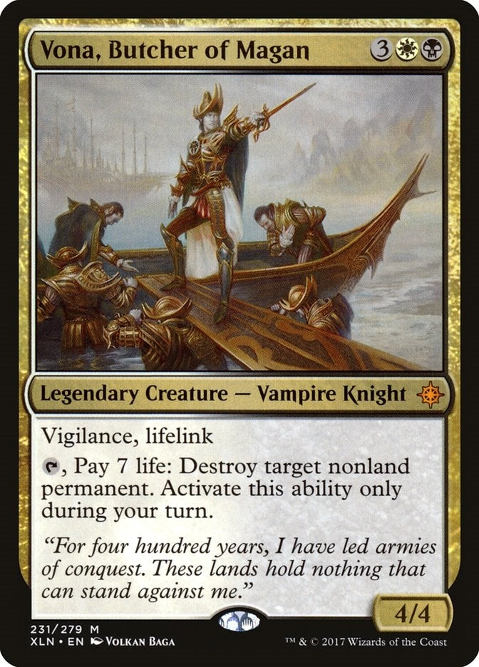 Image for Vona, Butcher of Magan (231) [Ixalan] - Magic: The Gathering