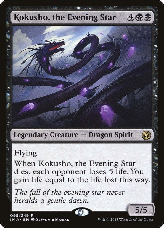 Image for Kokusho, the Evening Star (95) [Iconic Masters] - Magic: The Gathering
