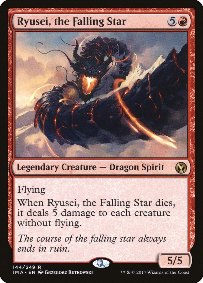 Image for Ryusei, the Falling Star (144) [Iconic Masters] - Magic: The Gathering