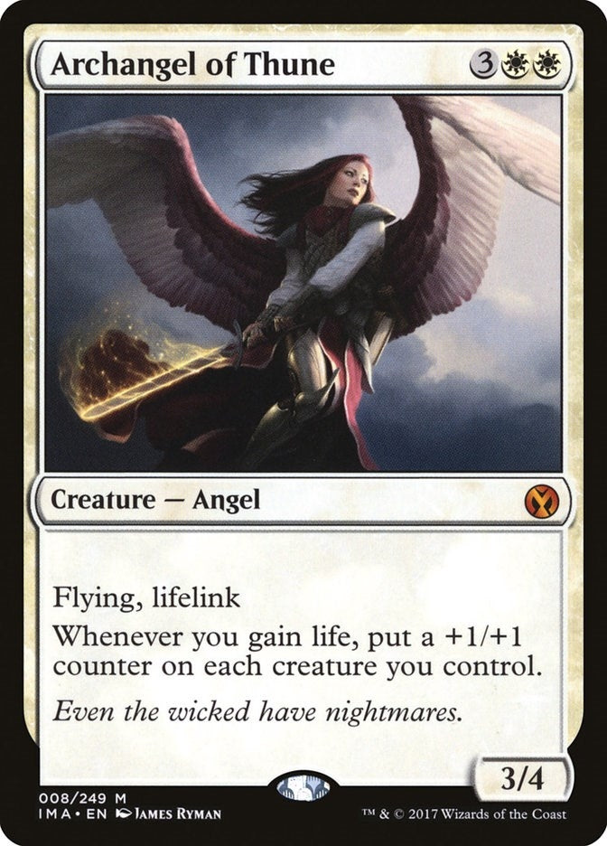 Image for Archangel of Thune (8) [Iconic Masters] - Magic: The Gathering