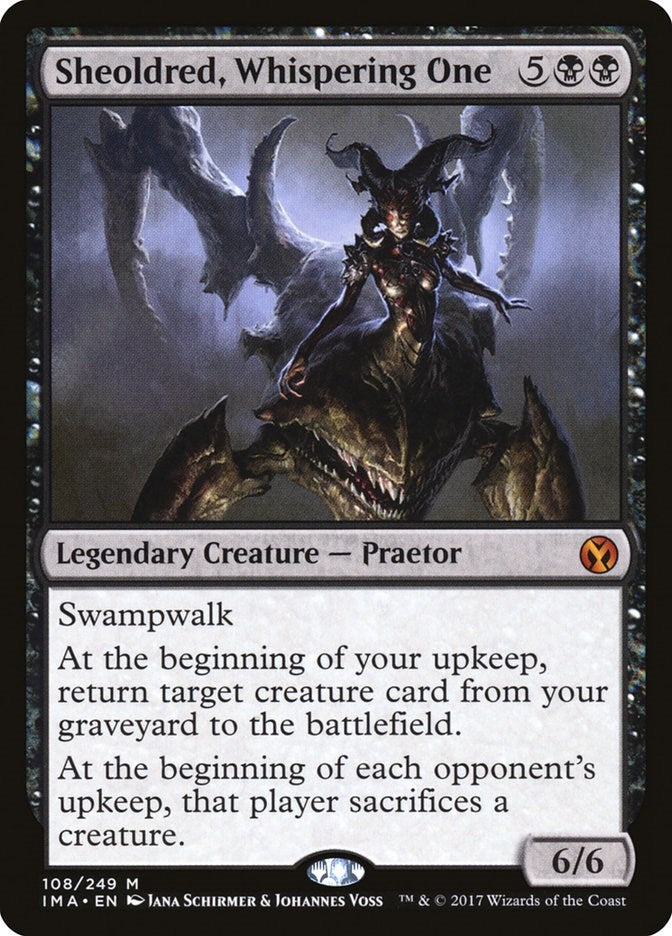 Image for Sheoldred, Whispering One (108) [Iconic Masters] - Magic: The Gathering
