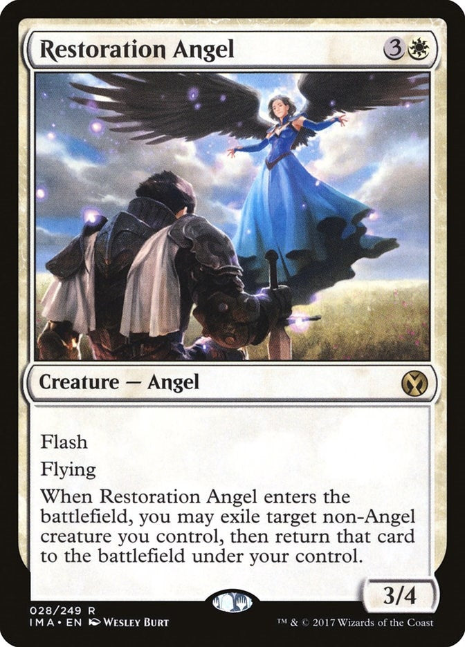 Image for Restoration Angel (28) [Iconic Masters] - Magic: The Gathering