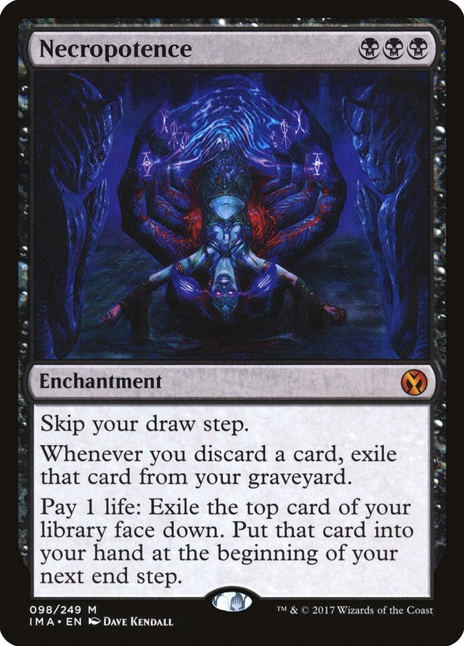 Image for Necropotence (98) [Iconic Masters] - Magic: The Gathering