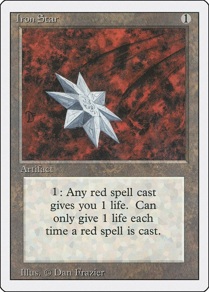 Image for Iron Star [Revised Edition] - Magic: The Gathering