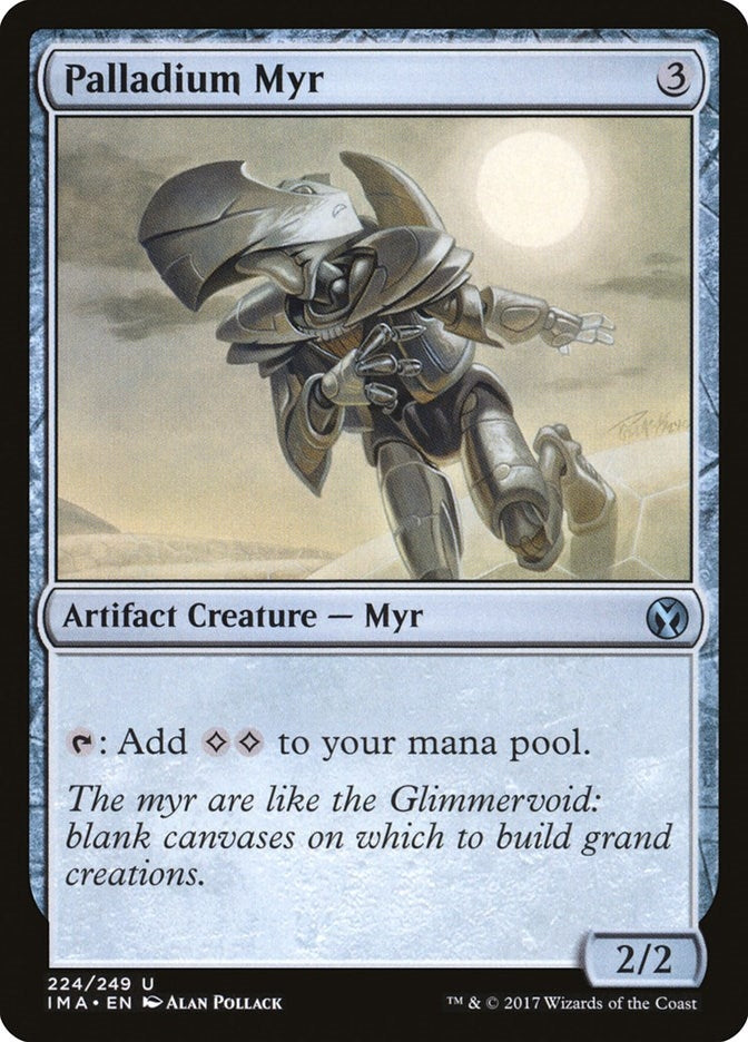Image for Palladium Myr (224) [Iconic Masters] - Magic: The Gathering