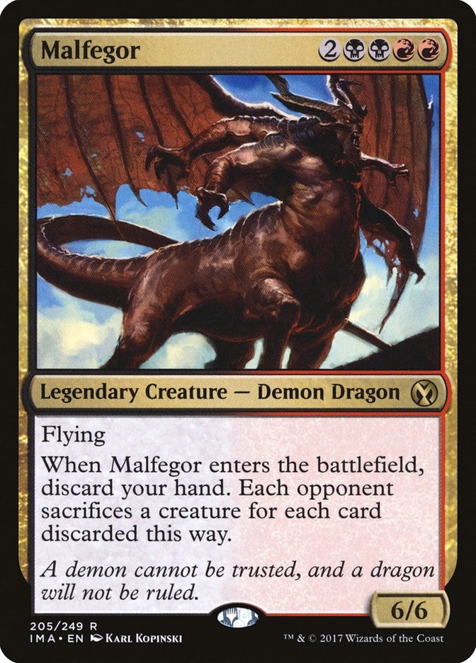 Image for Malfegor (205) [Iconic Masters] - Magic: The Gathering
